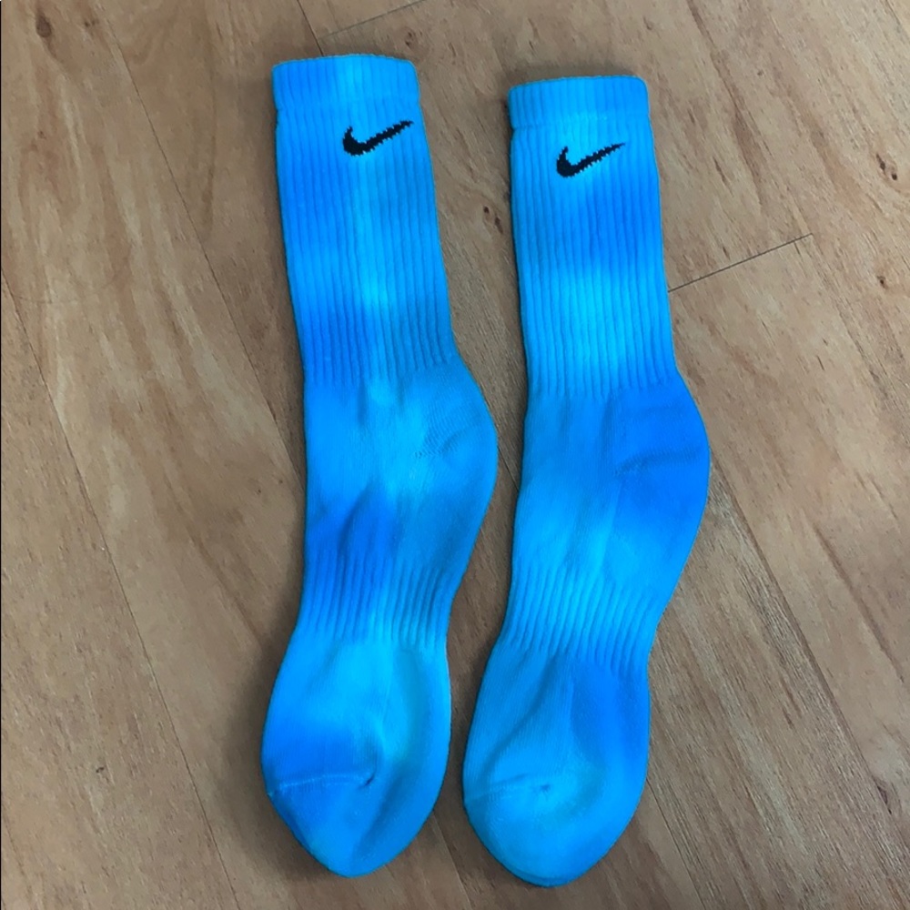Tie dye Nike socks